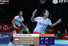 Febriana/Amalia Kalahkan Pasangan Muda Thailand, Maju ke Perempat Final Thailand Open 2024