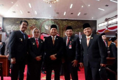 Pj Bupati Raden Najmi Hadiri Pengucapan Sumpah Janji Anggota DPRD Provinsi Jambi Masa Bakti 2024 - 2029