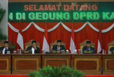 Mahrup Pimpin Rapat Paripurna DPRD Tanjab Timur, Dengan Agenda Mendengarkan Pidato Kenegaraan