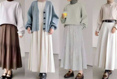 Look Style Mix and Match Rok untuk Tampilan Cute
