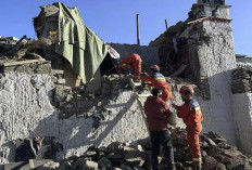 53 Orang Tewas Akibat Gempa Tibet 