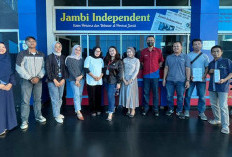 Sinsen Sambangi Jambi Independent  Workshop Bedah Technology For Journalist