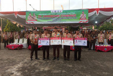 Bupati Batanghari M Fadhil Arief Resmi Buka Jambore Pramuka Cabang Batang Hari 2025