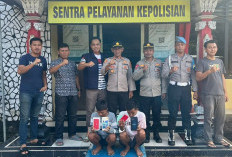 2 Warga Kayuagung Gasak 7 Unit Hp 