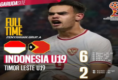 Indonesia U-19 Melaju ke Semifinal Piala AFF U-19 Usai Kalahkan Timor Leste 6-2