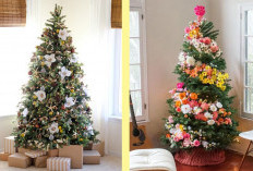10 Cara Menghias Pohon Natal Dengan Simple Tanpa Pita