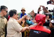 Prabowo Janji Bentuk Satgas PHK Nasional, Hadiri Peringatan Hari Buruh di Monas