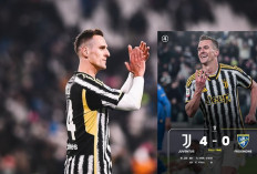 Juventus Melaju ke Semifinal Coppa Italia, Setelah Bantai Frosinone 4-0
