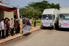 Lepas Pendistribusian Ligostik Pilkada, Pj Walikota Jambi Ajak Ciptakan Suasana yang Kondusif