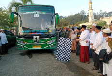 Penuh Haru, Bupati Merangin Lepas Keberangkatan 197 JCH Kloter 20 