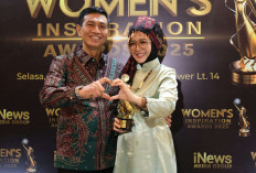Zulva Fadhil Satu-satunya Ketua TP PKK di Indonesia Terima Apresiasi Women's Inspiration Award dari INews TV
