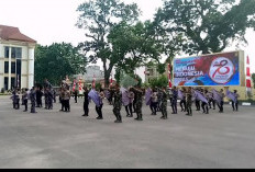 Polda Jambi Tampilkan Tarian Rentak Kudo Kerinci hingga Salurkan Bansos Saat Perayaan HUT ke-78 Bhayangkara