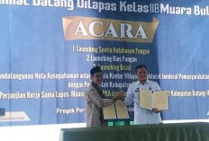MoU Pemkab Batang Hari dan Kanwil Ditjenpas Jambi, Luncurkan Program Ketahanan Pangan di Lapas Muara Bulian