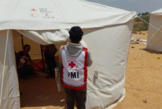 PMI Kirim 500 Unit Tenda untuk Pengungsi di Gaza