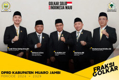 Luar Biasa! Golkar Dominasi AKD DPRD Muaro Jambi