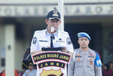 Bupati BBS Pimpin  Apel Operasi Ketupat Di Polres Muaro Jambi 
