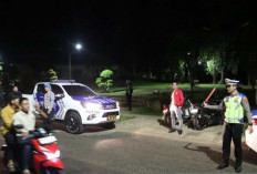 Cegah Tawuran dan Geng Motor, Polres Tanjab Timur Lakukan Patroli 
