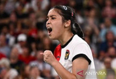 Menang Dramatis, Gregoria Habis-habisan Diperempat Final