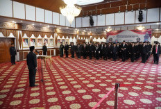 Tekankan Integritas dan Tanggung Jawab, Al Haris Lantik 107 Pejabat Eselon III dan IV. Ini Nama-namanya