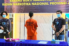 BNN Provinsi Jambi Musnahkan 2 Kg Sabu 