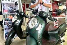 New Honda Scoopy dengan Warna dan Striping Baru telah Hadir di Jambi