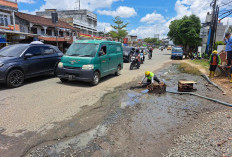 Soal 'Kolam' di Jalan Pattimura, Kadis PUPR Kota Jambi Sebut Itu Bukan Jalan Kota