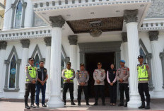 Kapolres Tanjab Barat Pimpin Pengecekan dan Patroli Gereja pada Hari Paskah