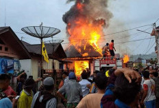 Empat Rumah Terbakar di Lempur, Pemilik Rumah Sedang Resepsi Pernikahan Anaknya 