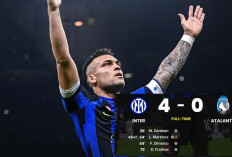 Inter Milan Menggila! Bantai Atalanta 4-0