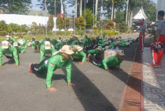 Sempat Alami Kendala Latihan, Anggota Paskibra Terus Digembleng