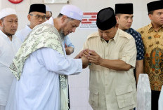 Prabowo Minta doa Supaya Lancar Jalankan Pekerjaan Untuk Rakyat Kedepan