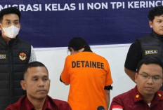 Imigrasi Kerinci Amankan WNA Asal Tiongkok, Terkait Penyalahgunaan Izin Tinggal