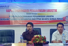 Bawaslu Gelar Rakor Pengawasan Logistik