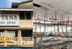Istana Anak-Anak Jambi: Sisa Kejayaan yang Terbengkalai yang Menyisakan Rangka Berkarat 