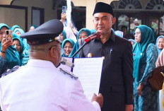 Bupati Bungo Lantik HM Thohir sebagai Datuk Rio Dusun Empelu