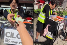 Viral! Pria Korea Jualan Cilok Keliling, Ternyata Terinspirasi sang Istri dari Indonesia
