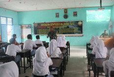 Satgas TMMD Berikan Penyuluhan  Wawasan Kebangsaan ke  Siswa SMAN 1 Tebo