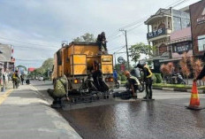 Perbaikan Jalan Jelang Arus Mudik, UPTD Alkal Siapkan Alat Berat 