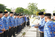 Bupati HM Syukur Pimpin Apel Besar Pegawai, Satu PNS Merangin Dipecat, 2 Orang Dalam Proses