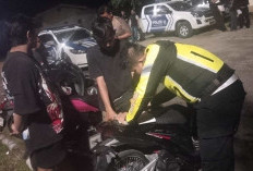 Pembalap Liar di Telanaipura Kocar-kacir, Satlantas Polresta Jambi Amankan 6 Motor