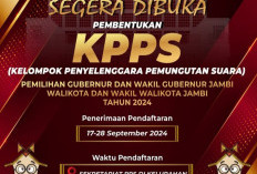 KPU Kota Jambi Buka Rekrutmen KPPS untuk Pemilihan Gubernur dan Walikota