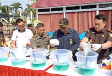 Sabu Senilai Rp 3,5 Miliar Dimusnahkan, Barang Bukti 84 Perkara