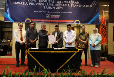 Bawaslu Jambi Teken MoU dengan PT dan LAM
