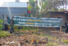 Gawat! Warga Aur Kenali Dirikan Posko Penolakan Stockpile Batubara PT SAS