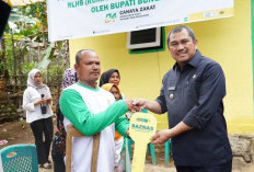 Bupati Bungo Resmikan dan Serahkan Rumah Layak Huni Baznas, Untuk Warga Tidak Mampu di Dusun Rantau Ikil 