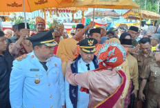 Penyambutan Bupati Bungo dan Wakil Bupati Bungo Periode 2025-2030 Berlangsung Meriah 