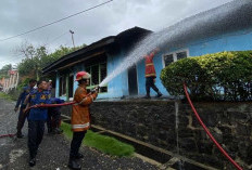 Rumah Warga Rimbo Tengah Terbakar, Diduga Karena Arus Pendek Listrik