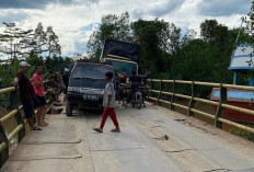 Jembatan Harmoko Tanjabbar Rusak Parah, Pemkab Gelontorkan Rp 3,2 Miliar Perbaikan 