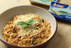 Resep Cheesy Rose Spaghetti ala Dikta, Sensasi Baru yang Menggoda