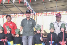  Bupati Hurmin Dorong Pembinaan Atlet Muda dari Desa, Buka Turnamen Voli Desa Sepintun